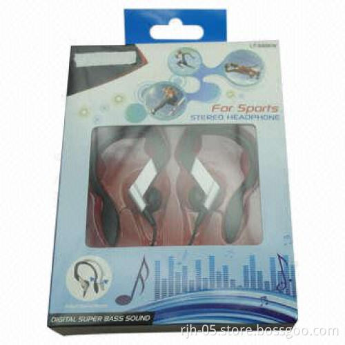 Computer Earhook Headphones with 20-20kHz Frequency Response